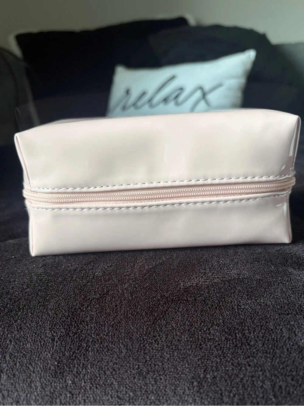 NEW in Box - Dior Beauty Glossy Pink Embossed CD Cosmetic Pouch